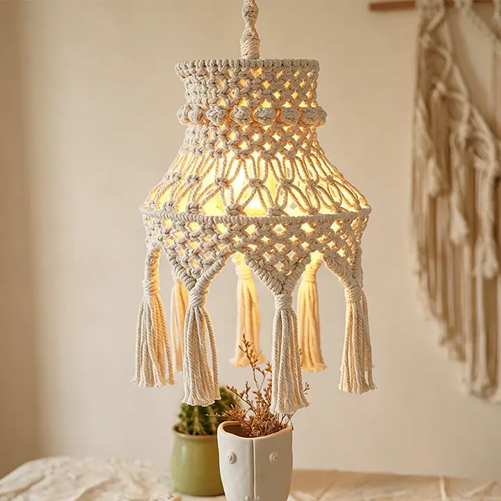 Macrame Lamps