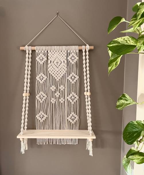 Macrame Shelves